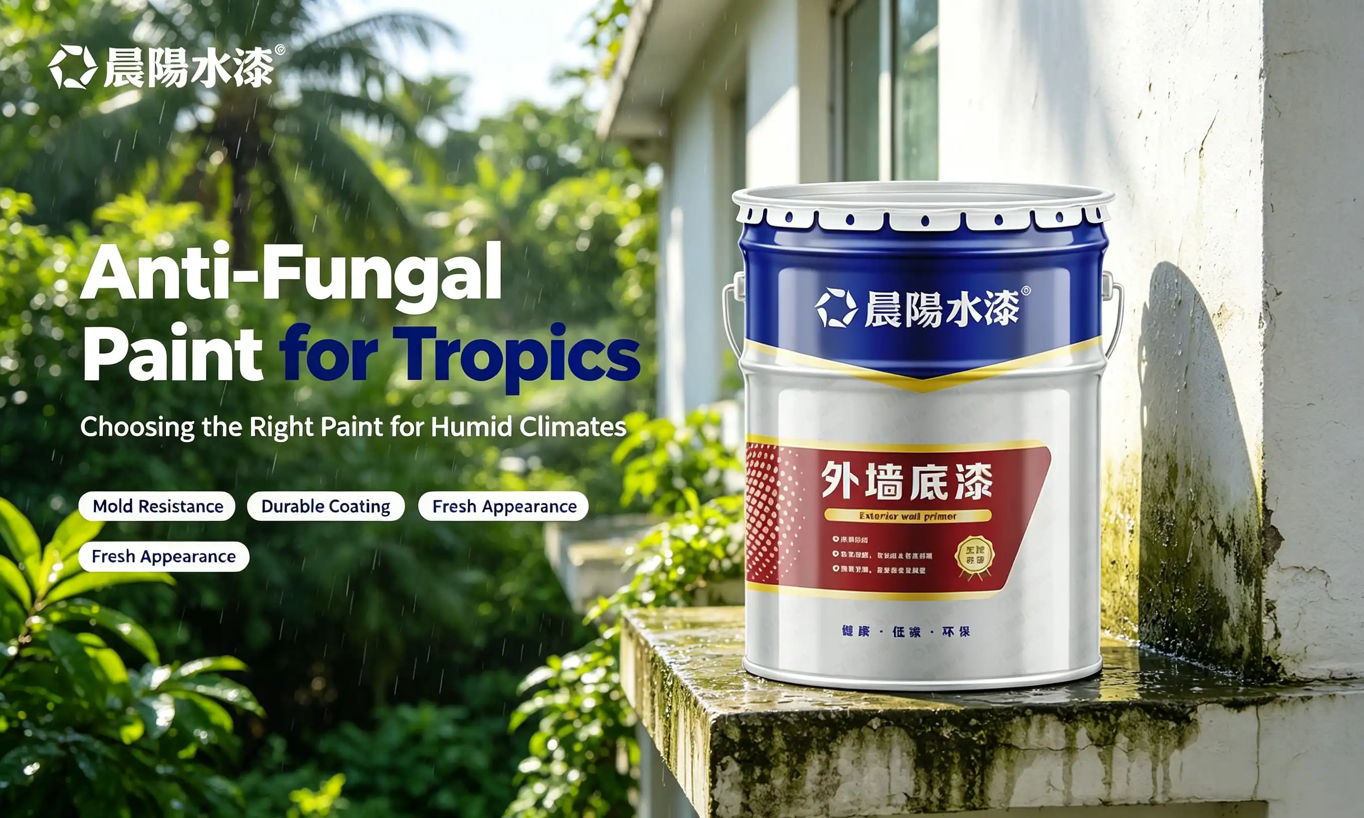 Anti-Fungal Paint for Tropics: Choosing the Right Paint for Humid Climates